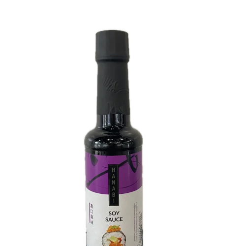 Bouteille de sauce soja salée