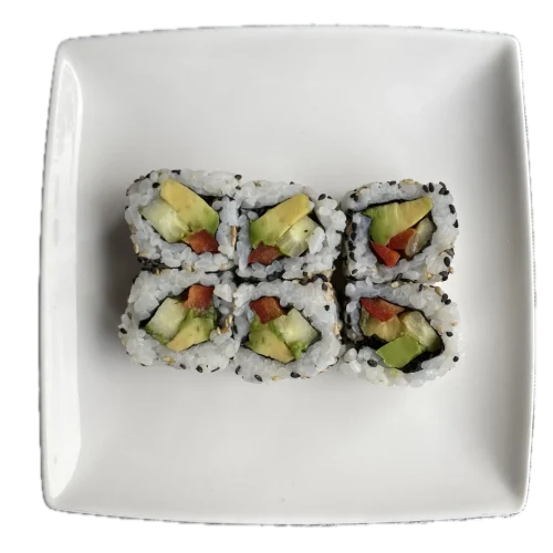 California Rolls Concombre poivron avocat