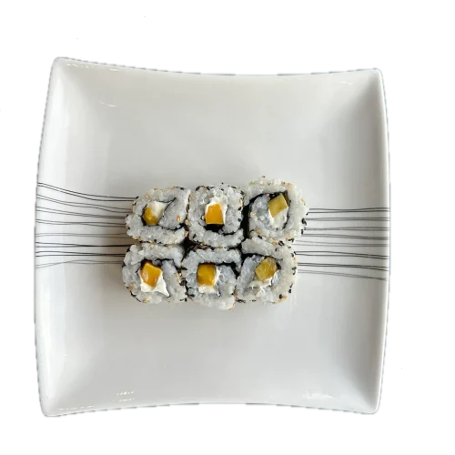 California Rolls Mangue cheese