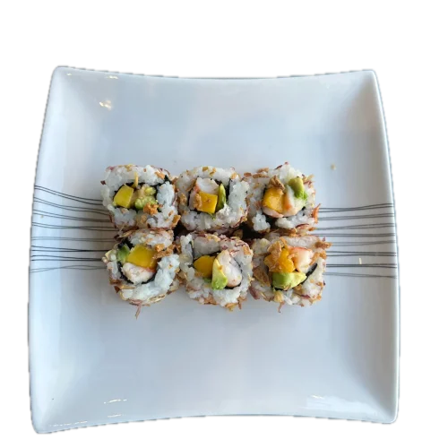Crispy rolls Crevette avocat mangue