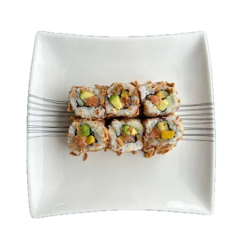 Crispy rolls Saumon avocat mangue
