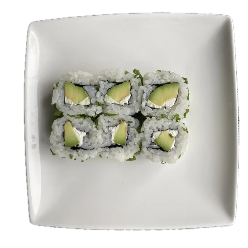 Green rolls Avocat cheese