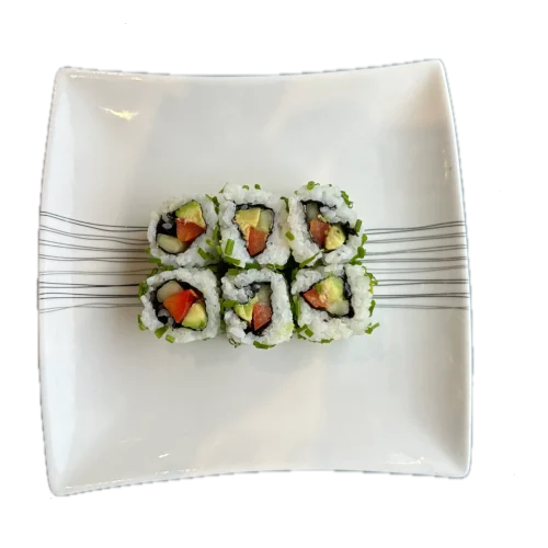 Green rolls Concombre poivron avocat