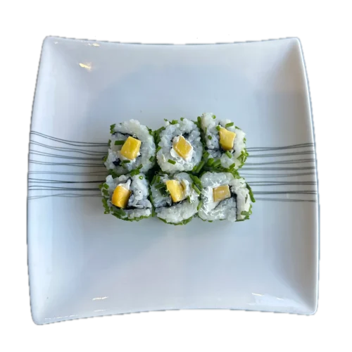 Green rolls Mangue cheese