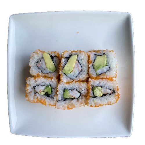 Masago rolls Crevette avocat