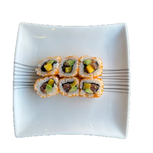 Masago rolls Thon avocat mangue