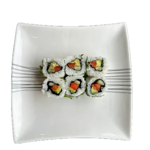 Mint rolls Concombre poivron avocat