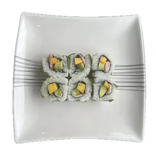 Mint rolls Crevette avocat mangue