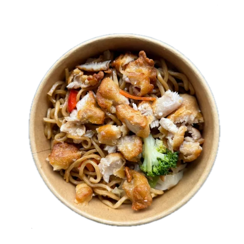 Nouilles japonaises Poulet Karaage