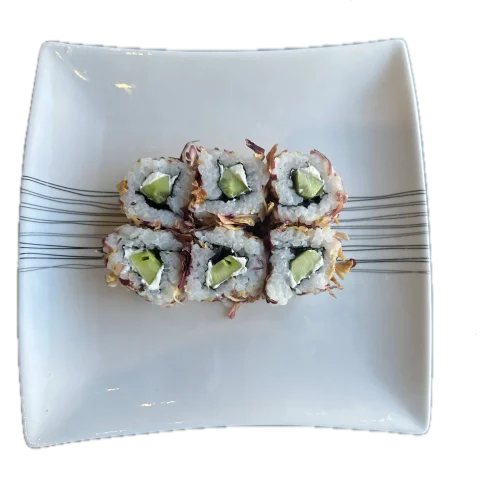 Purple rolls Concombre cheese