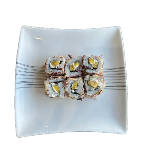 Purple rolls Mangue cheese